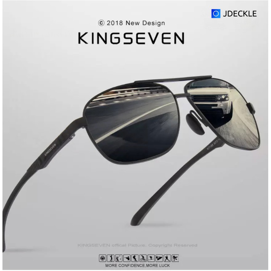 สินค้าคลัง กทม KINGSEVEN รุ่น N7188 แว่นตากันแดด กรองแสง เลนส์โพลาไรซ์ Polarized