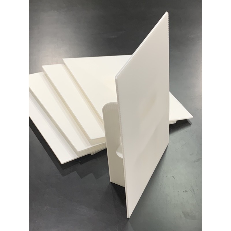 (แพ็ค5ชิ้น)ป้ายตั้งสแตนดี้ ขนาด A4 (21x29.7ซม.) ไม่มีภาพพิมพ์ ป้ายฟิวเจอร์บอร์ด Standy A4 Standee A4