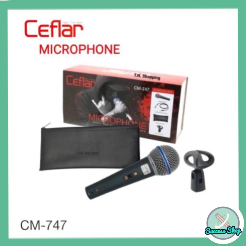 Ceflar ไมโครโฟน Microphone CM-747