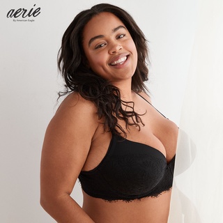 Aerie Real Happy Plunge Push Up Bra เสื้อชั้นใน ผู้หญิง ดันทรง (ABR 073-4894-073)