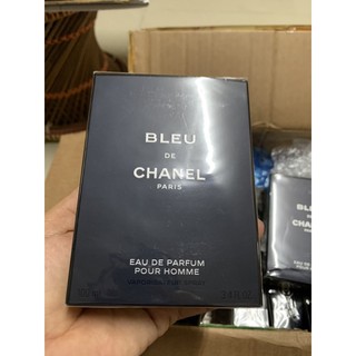 น้ำหอม Chanel Bleu De Chanel EDT 100 ml.กล่องซีล  ของแท้ 100%