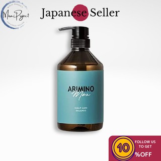 ARIMINO Men Scalp Care แชมพู 280ml ดูแลเส้นผมดูแลหนังศีรษะ Aromatic Citrus Scent Mens hair care แชมพู made in Japan