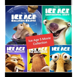 ไอซ์ เอจ ครบ 5 ภาค Ice Age 5-Movie Collection #หนังการ์ตูน #แพ็คสุดคุ้ม