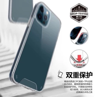 SPACE เคสใสกันกระแทก สำหรับ IPHONE 12 13 14 15 Pro Promax Plus/6/7 6+/7plus x/xs xr xs max/11 11pro 11promax