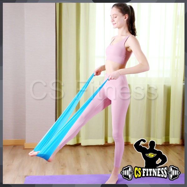 ยางยืดโยคะ ค.หนืด 2 ระดับ 15Lbs / 30Lbs  - Elastic Yoga Band - รูปที่ 5