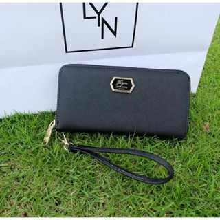 LYN WALLET M COLOR BLACK