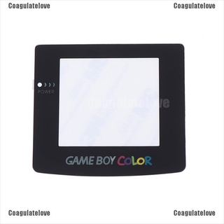 Coagulatelove.☪กระจกกันรอยหน้าจอเลนส์ แบบเปลี่ยน สําหรับ Game Boy Color