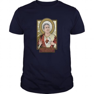 เสื้อยืดผู้ชาย Saint Anthony Bourdain เสื้อท็อปส์ 1 S-5XL