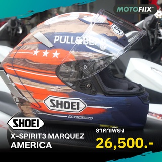 SHOEI หมวกกันน็อคเต็มใบ X-SPIRIT3 MARQUEZ AMERICA TC-2