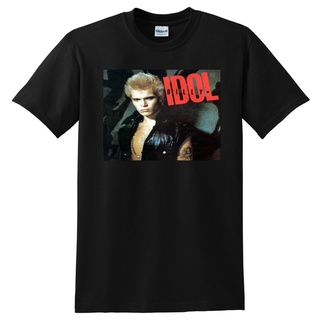 [S-5XL]เสื้อยืดผ้าฝ้าย 100% พิมพ์ลาย Billy Idol ใส่สบาย สําหรับซีดีไวนิล