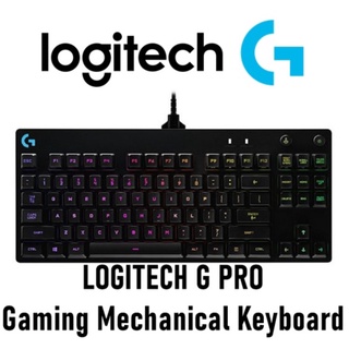 คีย์บอร์ดเกมมิ่งขั้นเทพ LOGITECH G PRO Gaming Mechanical Keyboard (คีย์ไทย) (GX BLUE CLICKY) 2Y.