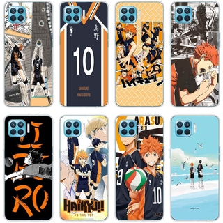 OPPO k3 a59 F1s a92 a52 a93 r17 pro a73 a77 Case TPU Soft Silicon Protecitve Shell Phone casing Cover Anime Haikyuu hinata Attacks