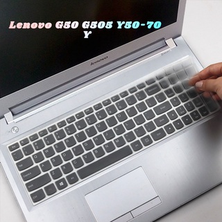 แผ่นซิลิโคนครอบคีย์บอร์ด 15.6 นิ้ว สําหรับ Lenovo G50 G505 Y50-70 Y700 Y50-80 Z50 Z51-70