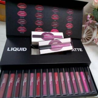 HUDA Lip matte,ลิปสติกเนื้อเเมท HUDA