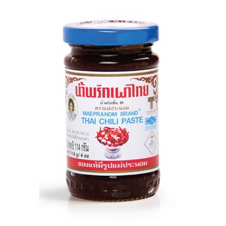 ถูกที่สุด น้ำพริกเผาไทย ตราแม่ประนอม ขนาด 114กรัม Thai Chilli Paste 114g.