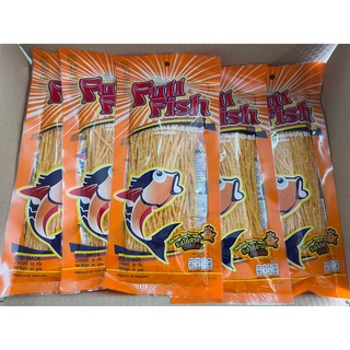 ปลาเส้นปรุงรสฟูฟิช รสไก่ 1 ซอง 70 กรัม/ซอง / จัดส่ง ปล้าเส้นฟูฟิช รสไก่ซองใหญ่ 1 ซอง/
