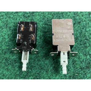 สวิทช์ สวิตซ์ สวิท swich ขาลงบอร์ด Sony 250V 8A 4 PIN ล็อค DPST สวิทช์ปุ่ม กดเปิดจะค้าง กดอีกทีดับ จำนวน 1 ชิ้น