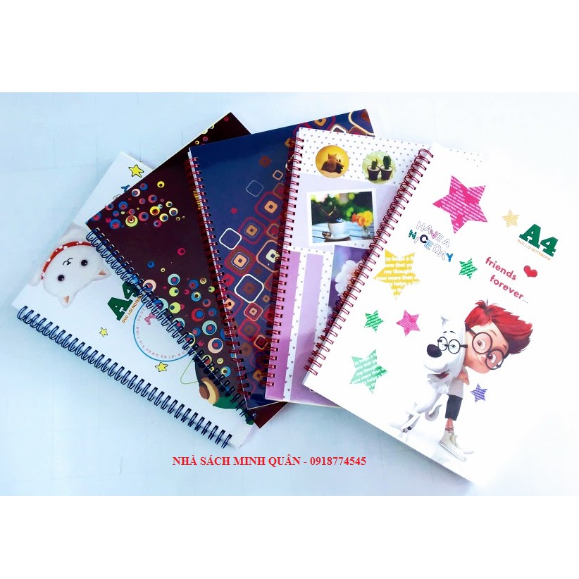 XO A4 SPRING NOTEBOOK 200 PAGES - DUC LOI NOTEBOOK