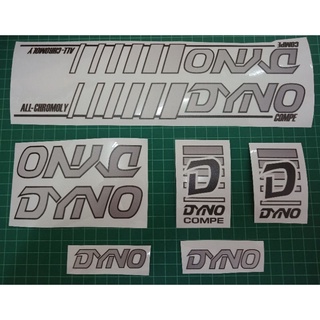 สติกเกอร์ใส พิมพ์ลาย BMX Dyno Compe 1986 สําหรับติดตกแต่ง