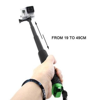 PP ไม้เซลฟี่กันน้ำ Selfie Stick สำหรับกล้อง Gopro / SJ CAM / Action Camera ไม้ gopro