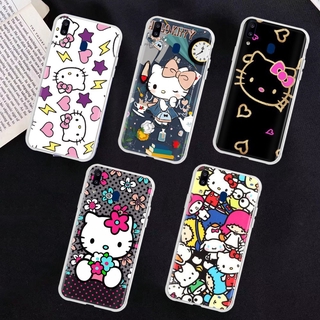 เคสโทรศัพท์มือถือ แบบใส ลาย Hello Kitty สําหรับ Huawei Nova 4E Y5P 5T P30 2I 3I P20 Y8S Lite Pro