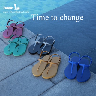 รองเท้ารัดส้น คละสี ติดดิน รองเท้า รองเท้าแตะ รัดส้น tiddin flipflop รองเท้ายางพารา Tiddin รัดส้นติดดิน รัดส้นtiddin