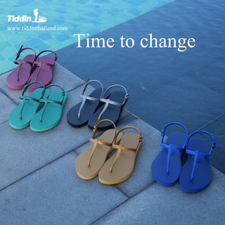 รองเท้ารัดส้น คละสี ติดดิน รองเท้า รองเท้าแตะ รัดส้น tiddin flipflop รองเท้ายางพารา Tiddin รัดส้นติดดิน รัดส้นtiddin