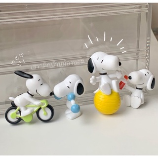 snoopy magnet แม่เหล็กติดตู้เย็น สนุ๊ปปี้ สนุ้ปปี้โมเดลแม่เหล็ก งานแท้จากญี่ปุ่น