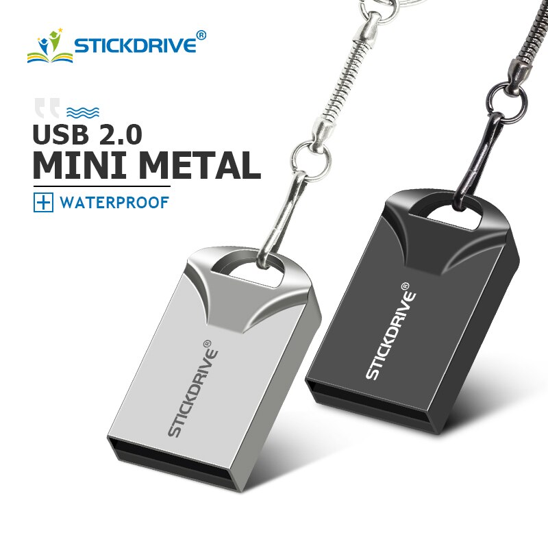 Original super mini metal usb flash drive 64gb 32gb 16gb 8gb 4gb flash