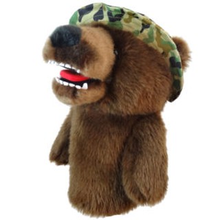 DH Golf Head Cover For Driver "MILITARY BEAR"