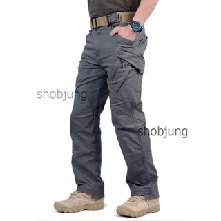 IX9 กางเกง tactical ผู้ชาย Militar Tactical Cargo  SWAT Army  กางเกงทหาร น้ำหนักเบาสบายๆ  Cargo Pants Jogger OUTDOORS