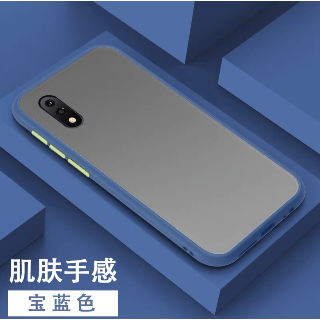 ❌ รับประกัน ❌ Samsung A12 / A10s / A20s / A7 2018 / J2 / J2Core / J2Prime เคสกันกระแทก ปุ่มสีผิวด้าน