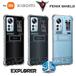 เคส FenixShield [ Explorer Series ] 3D Anti-Shock Protection TPU Case สำหรับ Xiaomi 12 Pro 5G