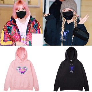 เสื้อฮู้ด LISA Airport และ Rose Blackpink