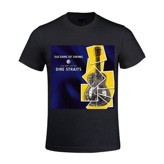 ขายดี! {พร้อมส่ง เสื้อยืด ผ้าฝ้าย 100% พิมพ์ลาย Dire Straits Sultans Of Swing พลัสไซซ์ XS-6XL ของขวัญคริสต์มาส สําห