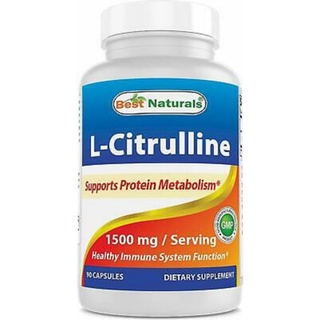 Best Naturals L-Citrulline Capsules - 1500mg/Serving 90 Capsules