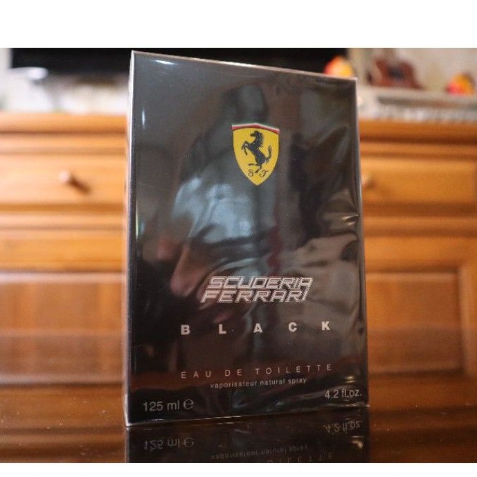 น้ำหอมแท้ Scuderia Ferrari Black EDT for men 125ml.
