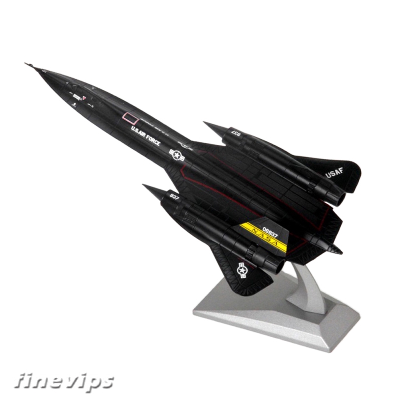 FinevipsMY 1144 Scale Diecast Reconnaissance Plane Model SR-71A ...