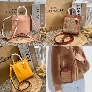 COACH MINI CASHIN TOTE