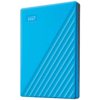 WD 1TB My Passport Portable External Hard Drive HDD, USB 3.0 Blue - WDBYVG0010BBL-WESN