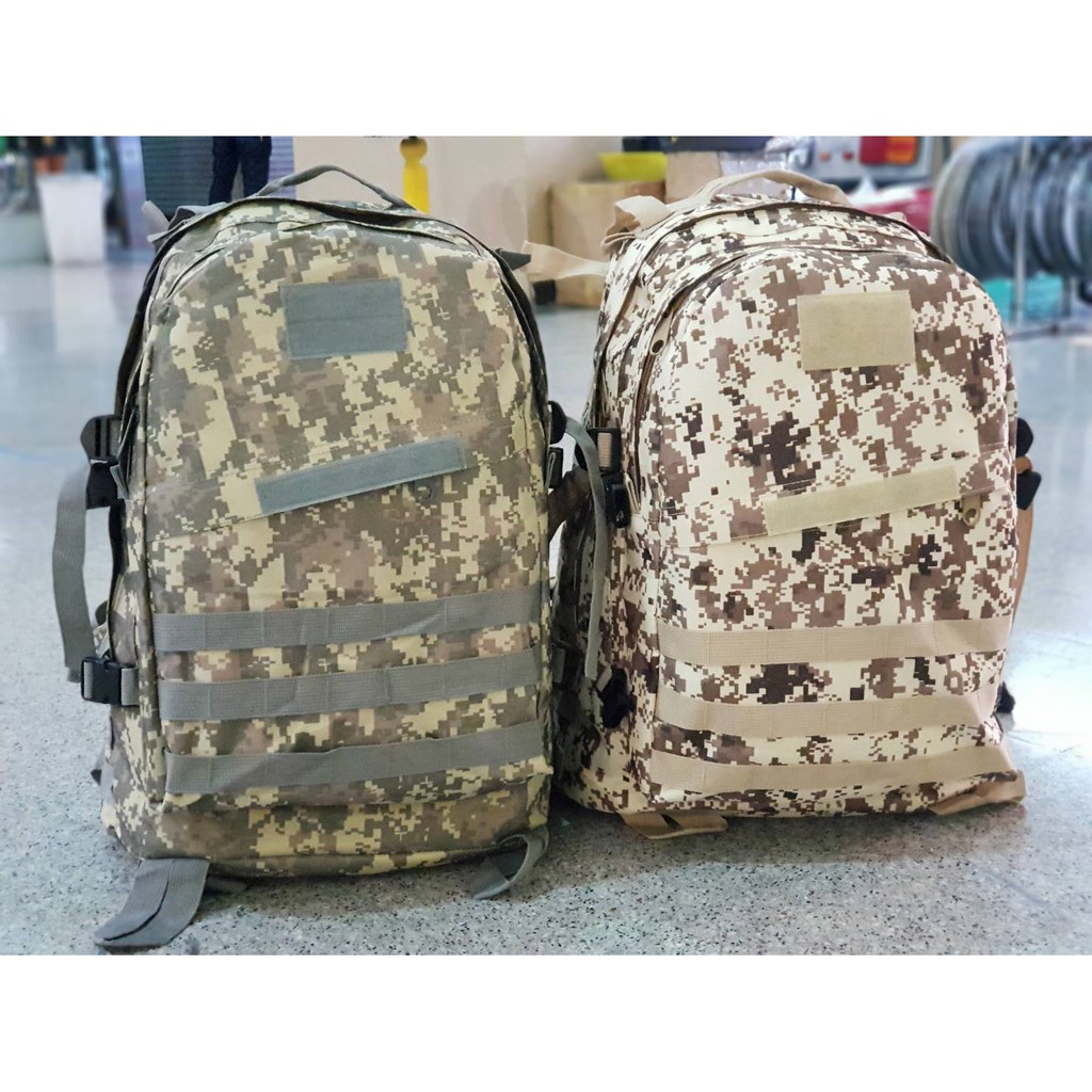 กระเป๋า PUBG เป้สะพายลายทหาร สีเทา เท่ๆ สวยๆ แฟชั่น รูปที่ 8