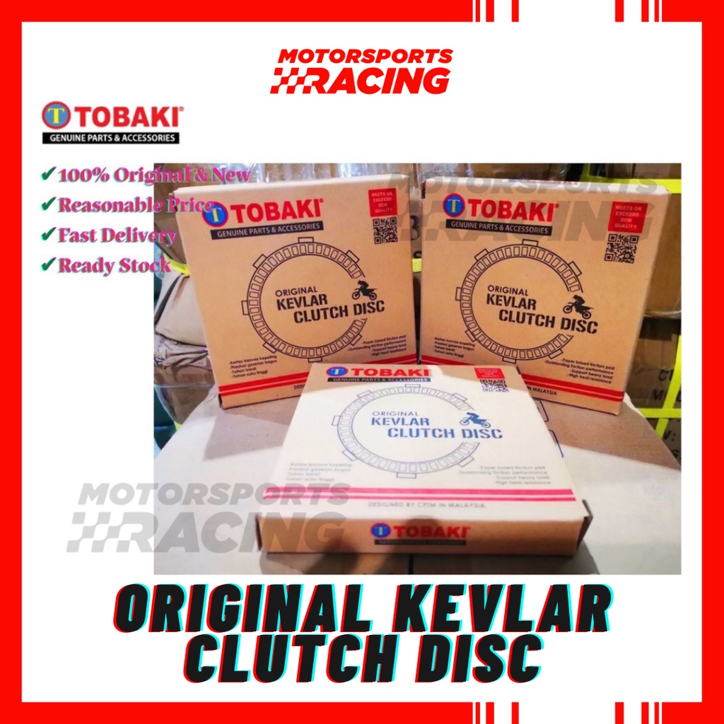 LC135 4S/LC135 5S >>TOBAKI STANDARD KEVLAR จานคลัทช์ STD YAMAHA LC 135