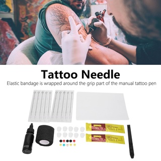 Tattoo Kit ชุดเครื่องมือปากกาหมึกสําหรับฝึกสักลาย