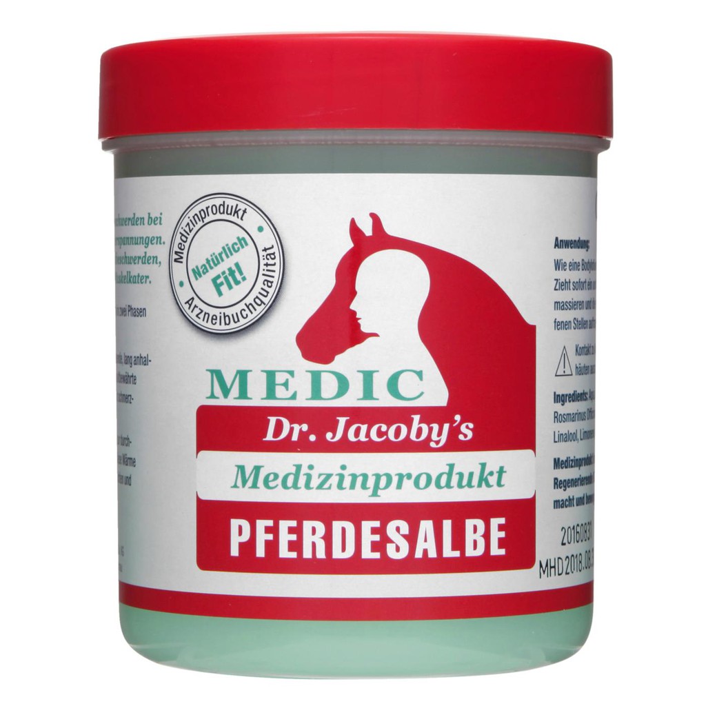 เจลนวดคลายกล้ามเนื้อ แก้ปวดเมื่อย ฟกช้ำ ของDr.Jacoby's Pferdesalbe จากเยอรมัน (ซึมเร็ว ไม่เหนียวเหนอะหนะ)