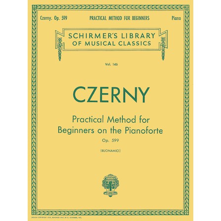 หนังสือฝึกเทคนิคเปียโน Czerny: Practical Method for Beginners, Op. 599 (HL50253050)