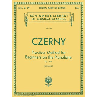 หนังสือฝึกเทคนิคเปียโน Czerny: Practical Method for Beginners, Op. 599 (HL50253050)