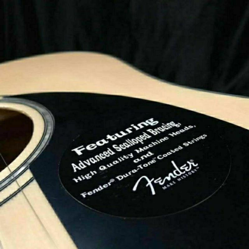 กีต้าร์ โปร่งไฟฟ้า กระเป่าfenderอย่างดีหนา12 มิล กีต้าร์แบรนด์ดังUSA. รุ่น cd-60 EQ-GT4  แถมฟรี!!! 5