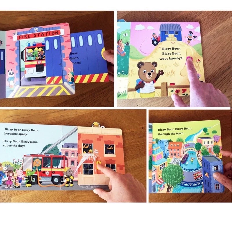 (พร้อมส่ง) Bizzy Bear และ Sing Along with Me Boardbook หนังสือนิทาน ภาษาอังกฤษ thumbnail 4