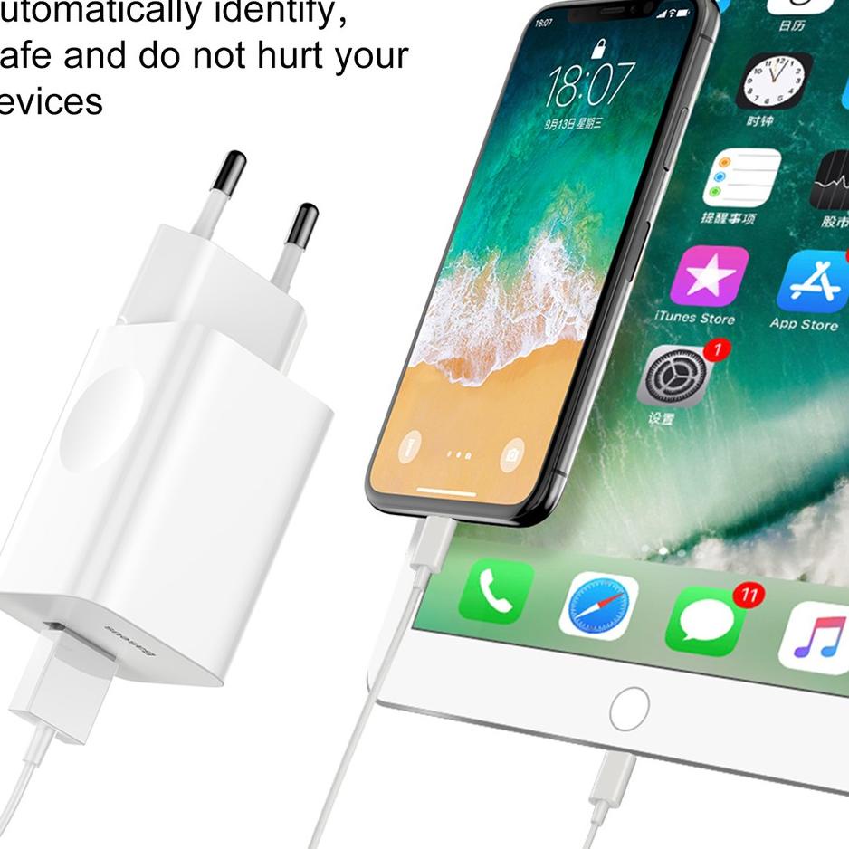 Baseus Head Charger 24w Quick Charger Qc 3.0