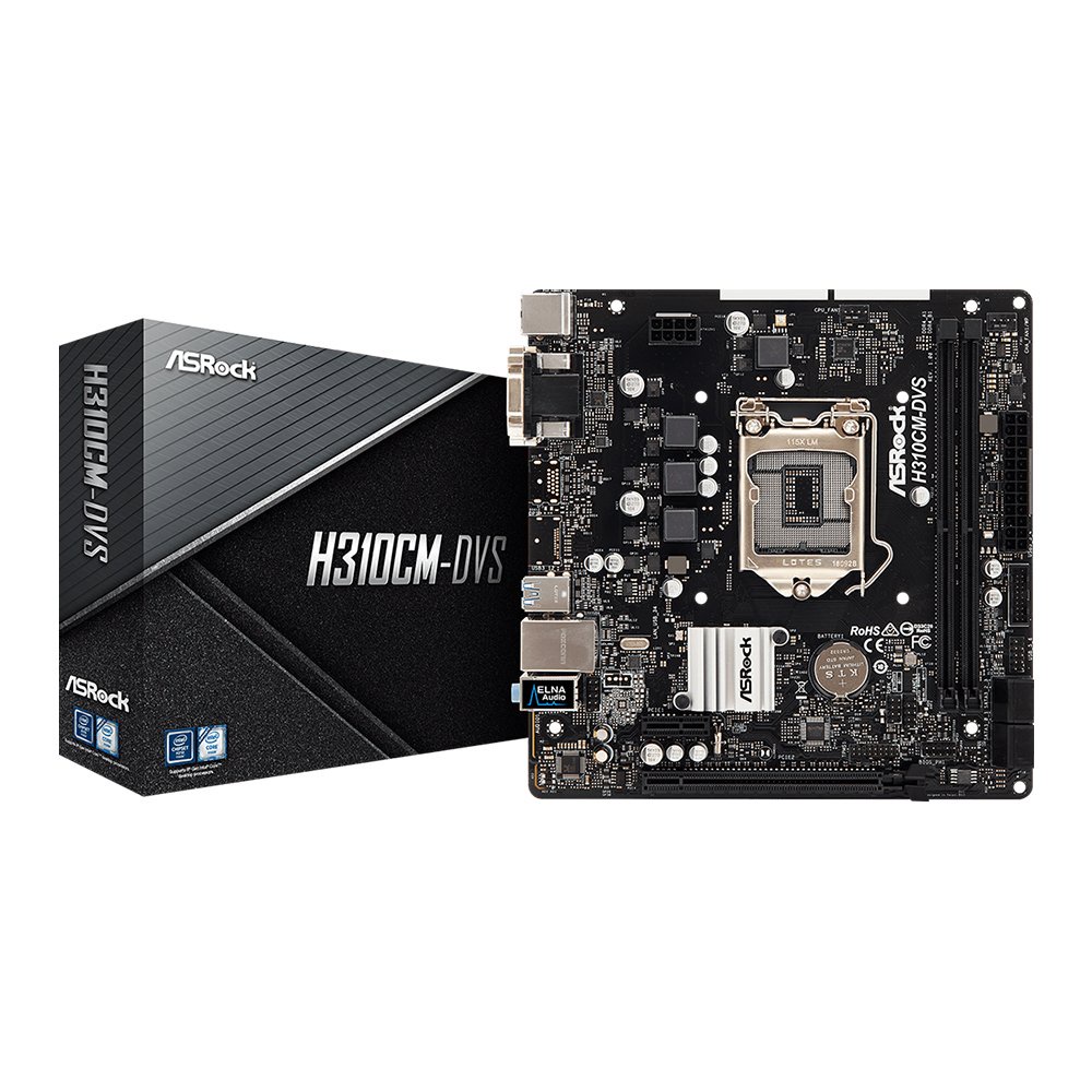 ใหม่เคลียสต๊อค !! MAINBOARD 1151 ASROCK H310CM-DVS